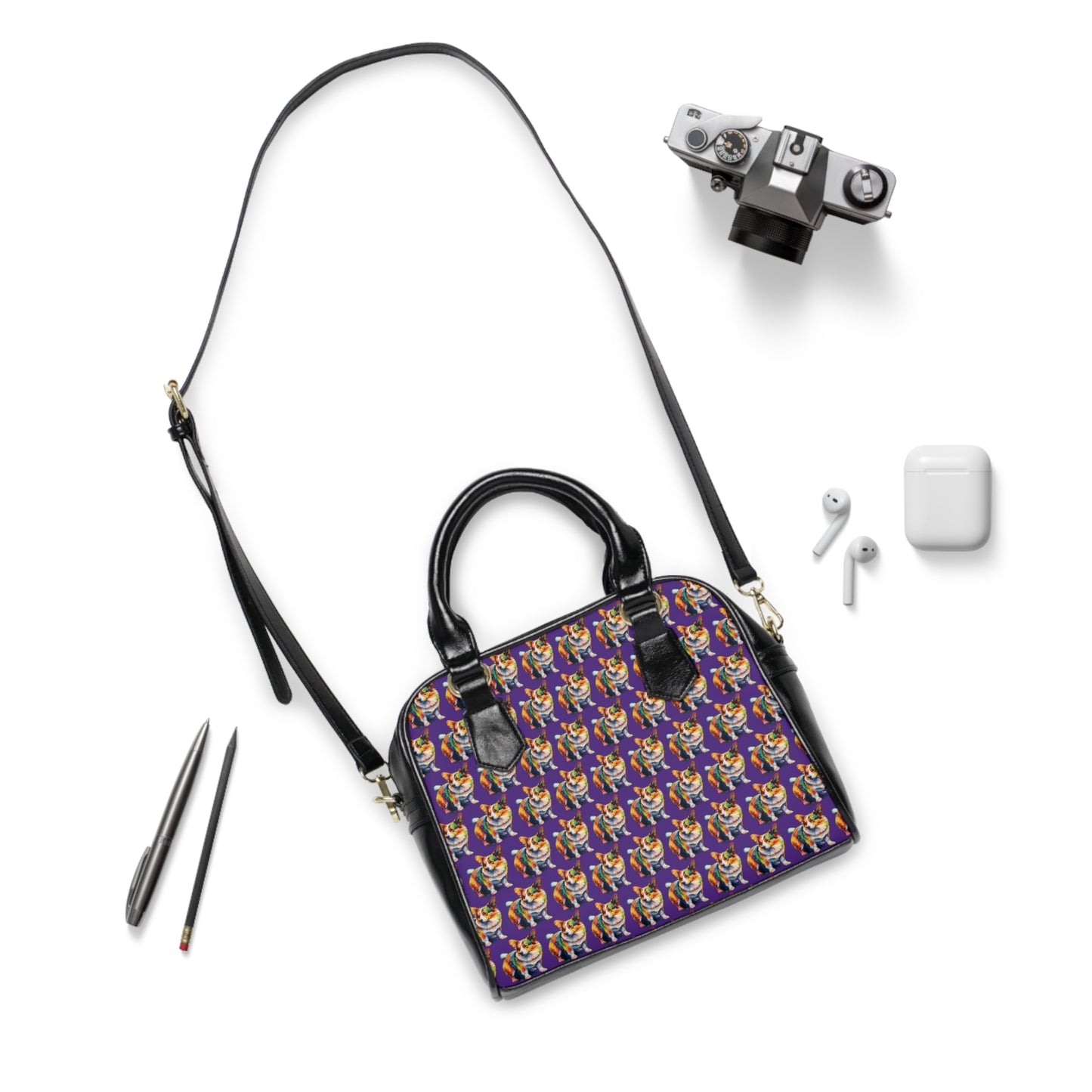 The Scout Mosaic - Handbag w/Removable Shoulder Strap