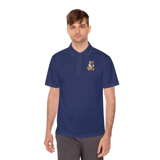 Flying Corgi - Polo Shirt