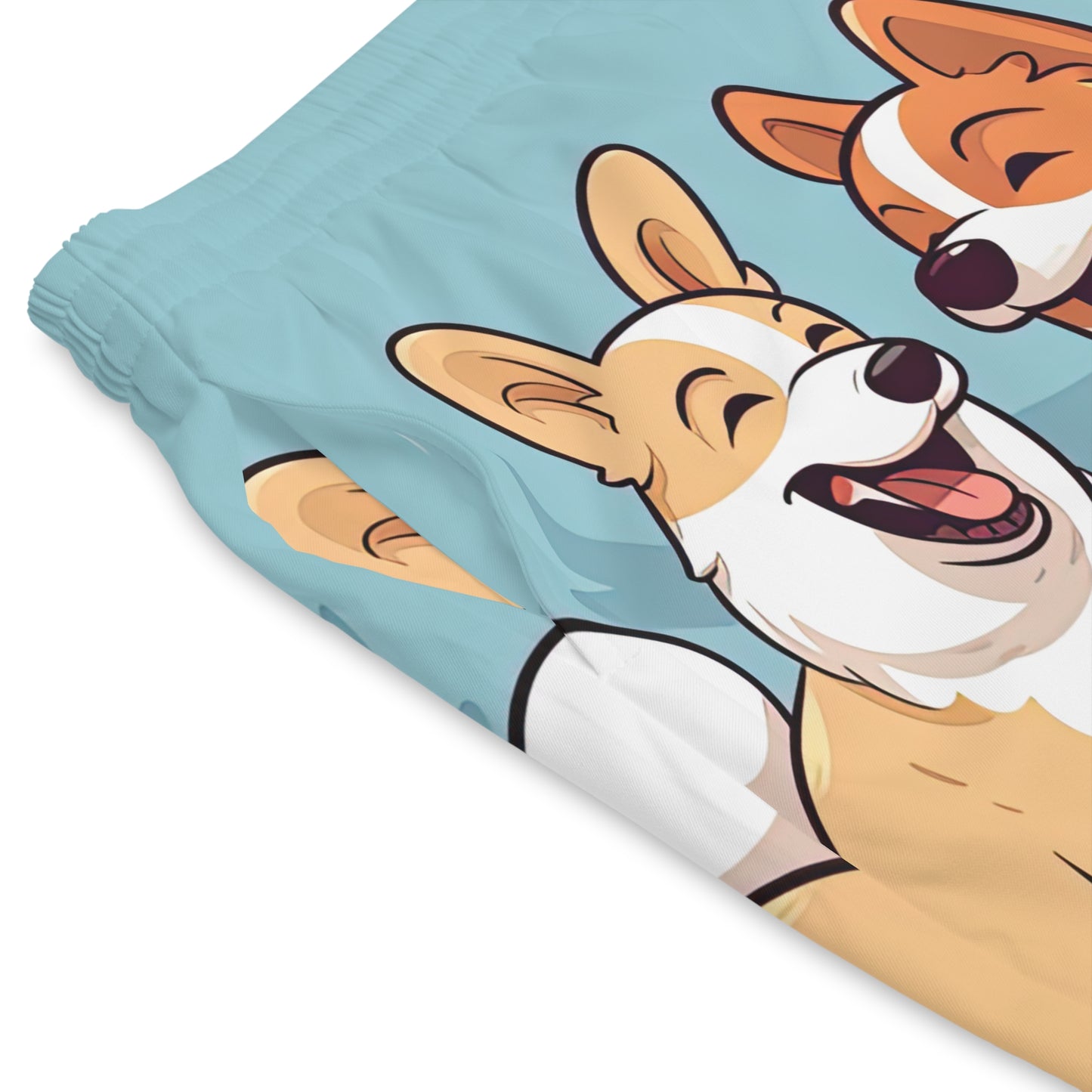 Corgi Couple Board Shorts