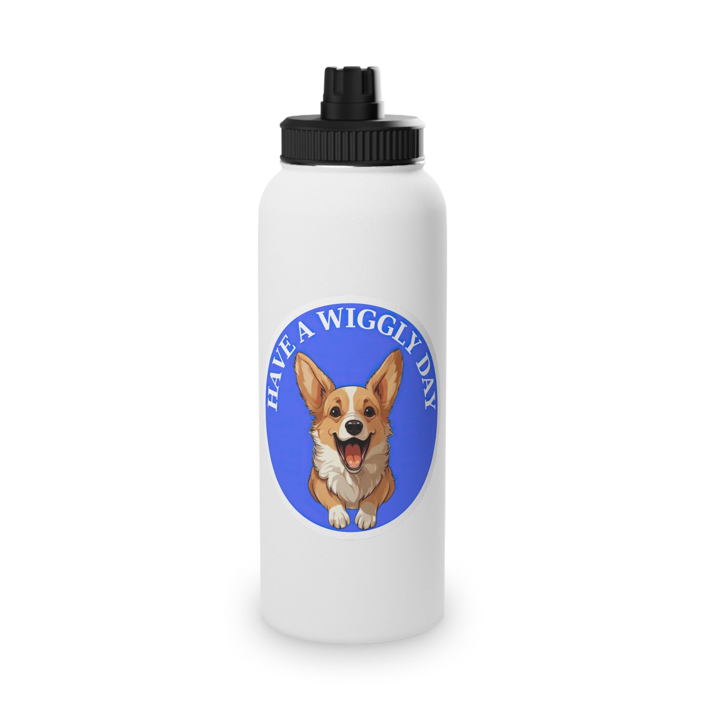 Have a Wiggly Day - Water Bottle with Sport Lid