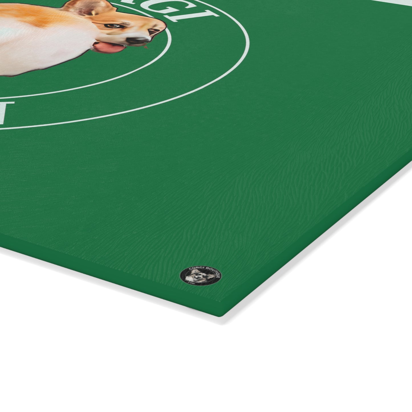 Corgi Nation - Glass Cutting Board