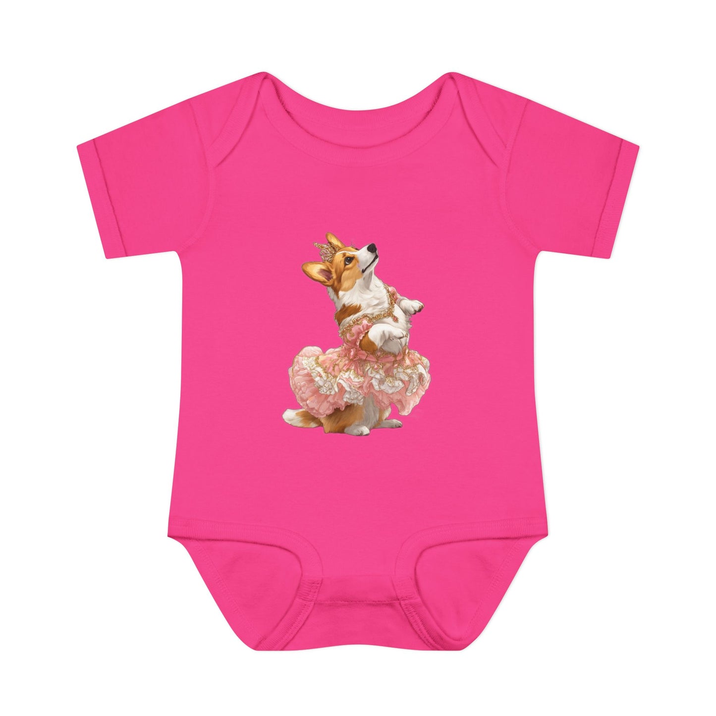 Princess Corgi Infant Bodysuit