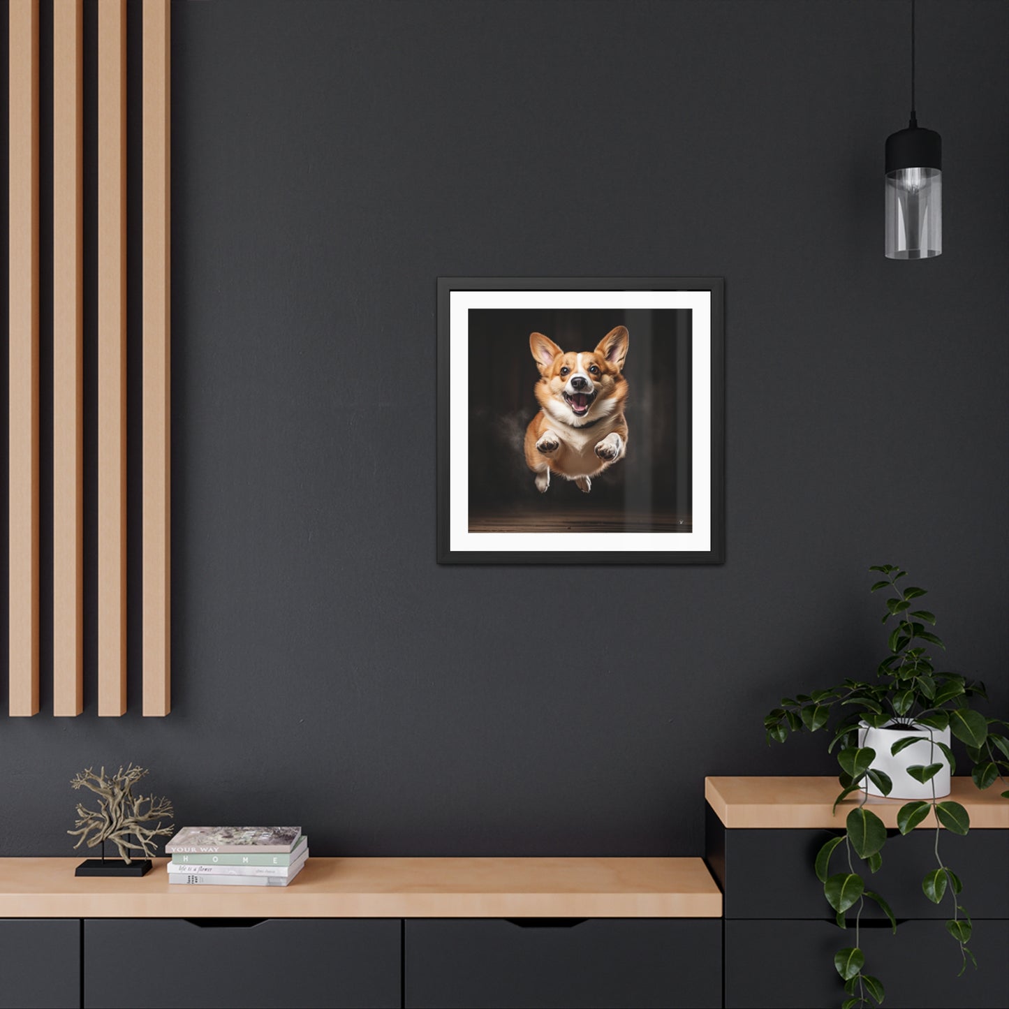 Tableau encadré « Greeter »