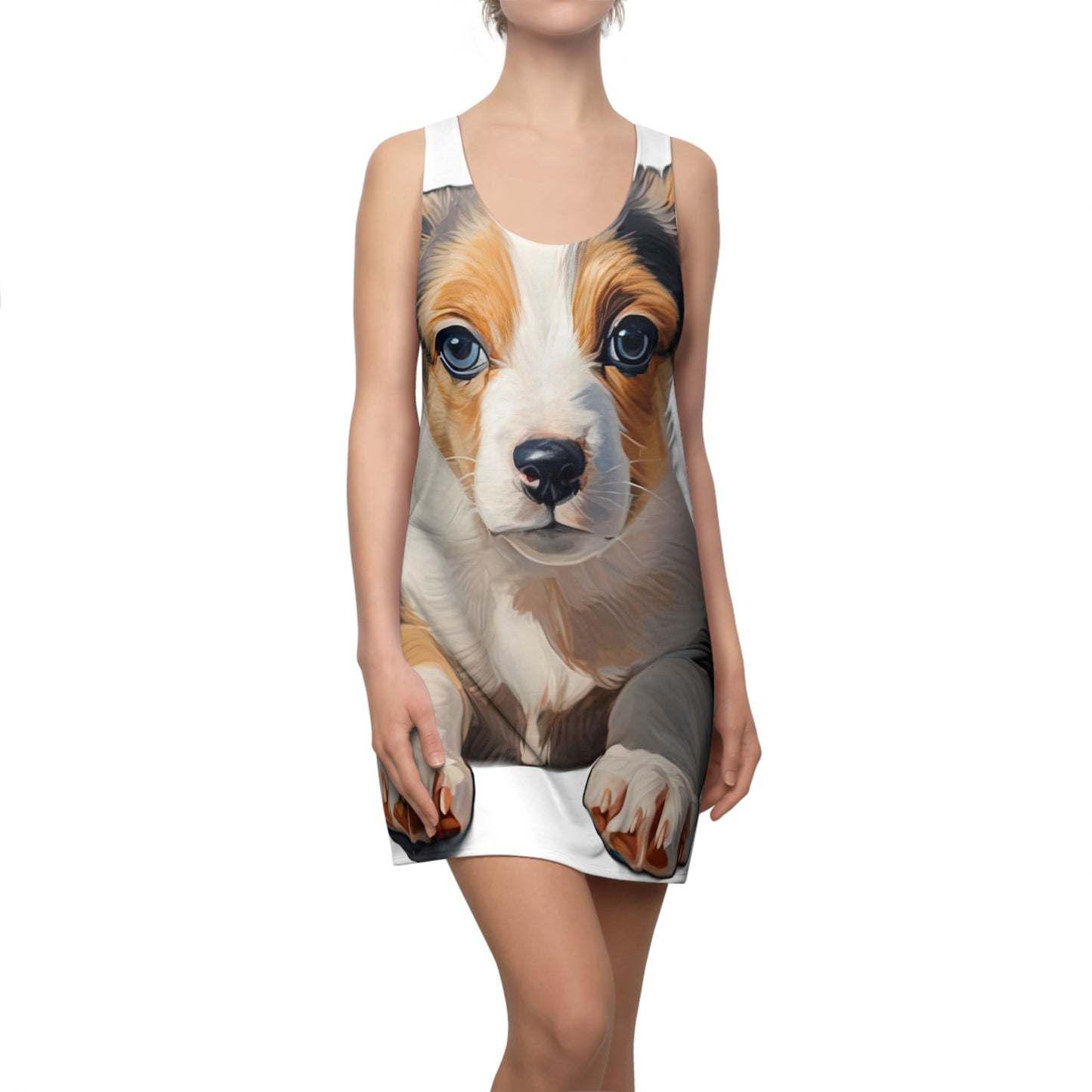 Puppy Dog Eyes Racerback