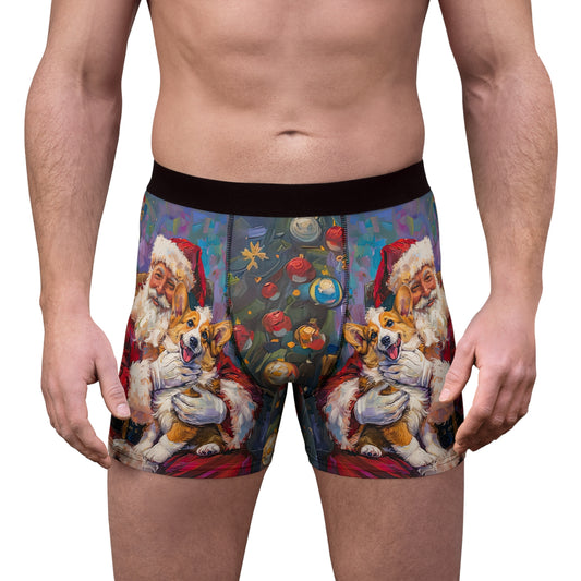 Christmas Corgi Boxer Briefs!