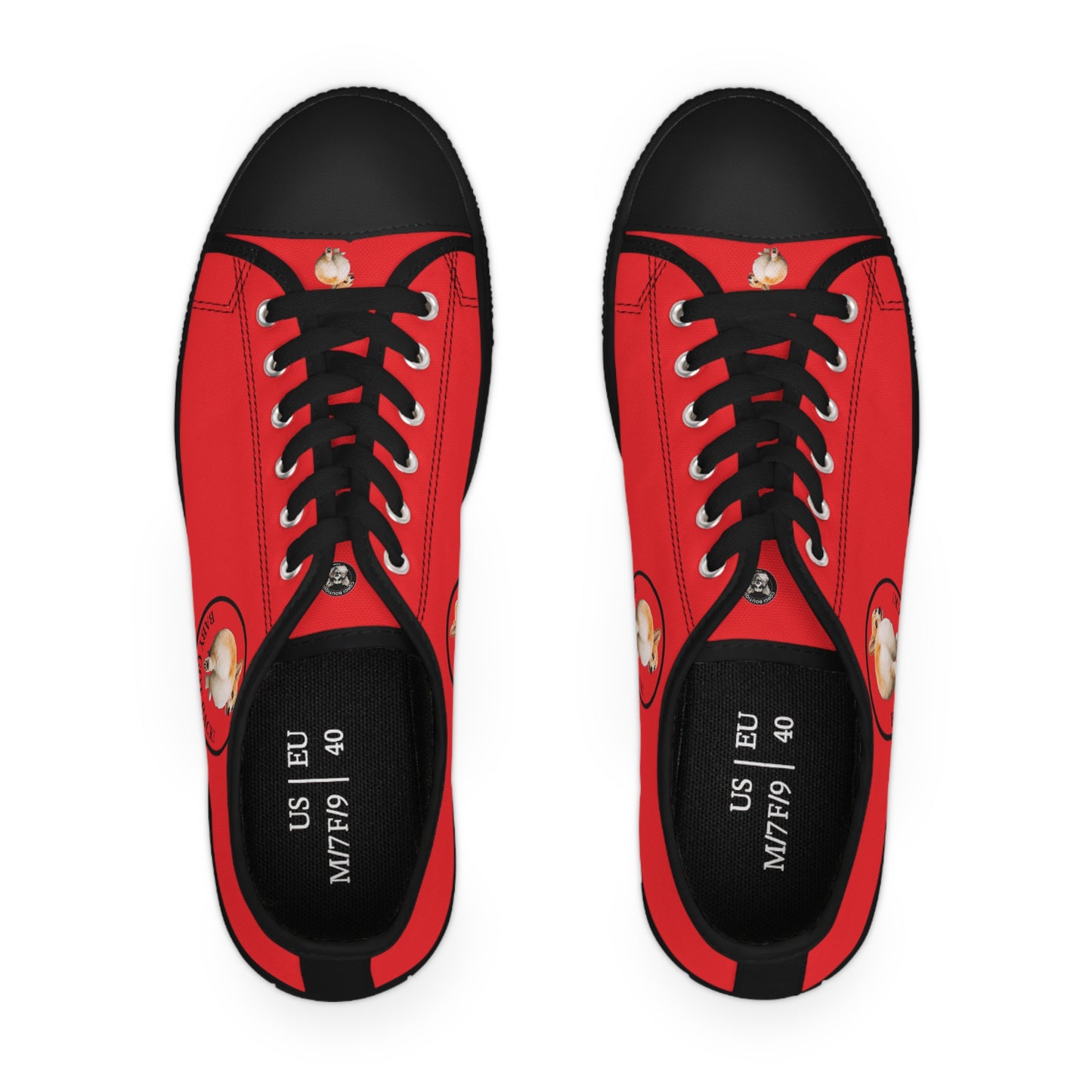 Baby Got Back - Women's Low Top Sneakers