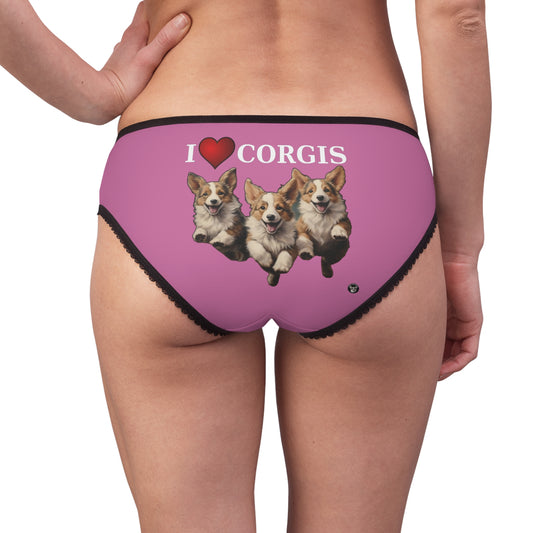 I Heart Corgis Panties