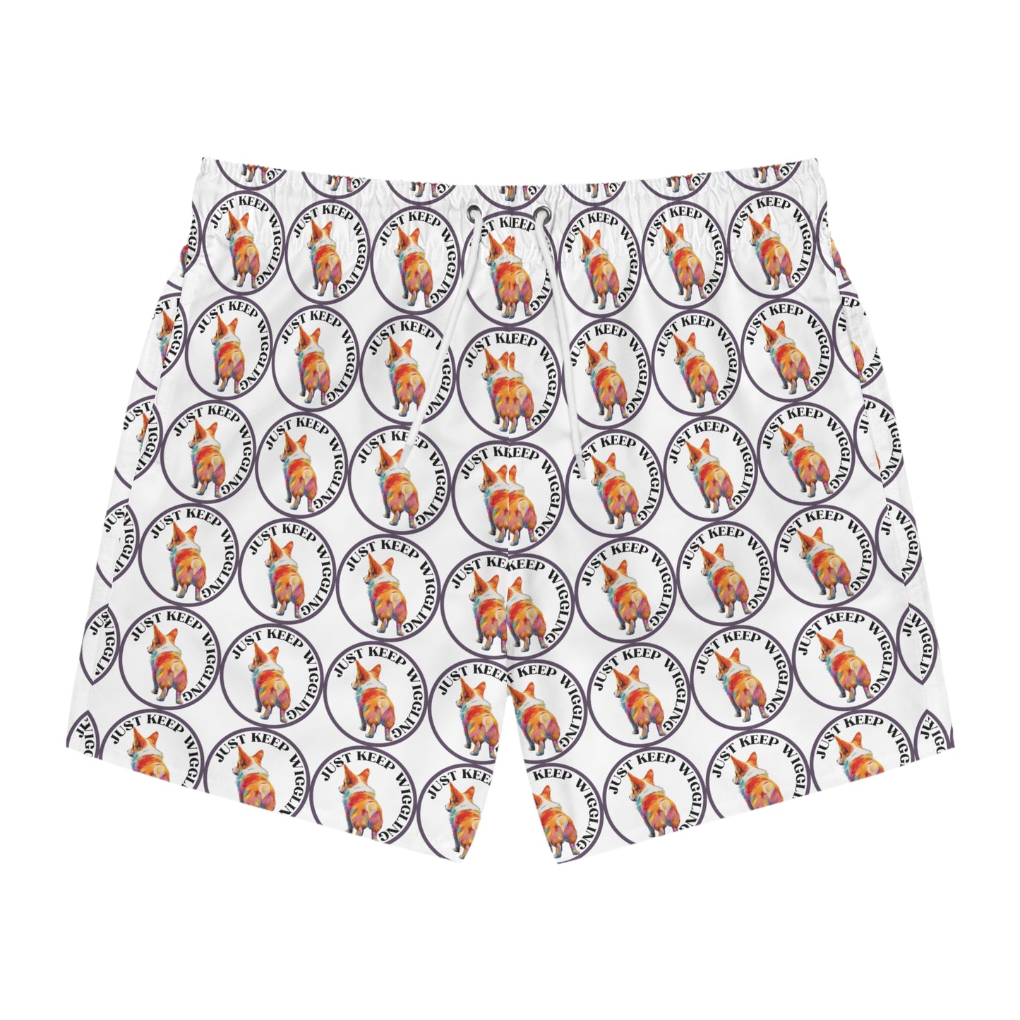 Just Keep Wiggling - Swim Trunks