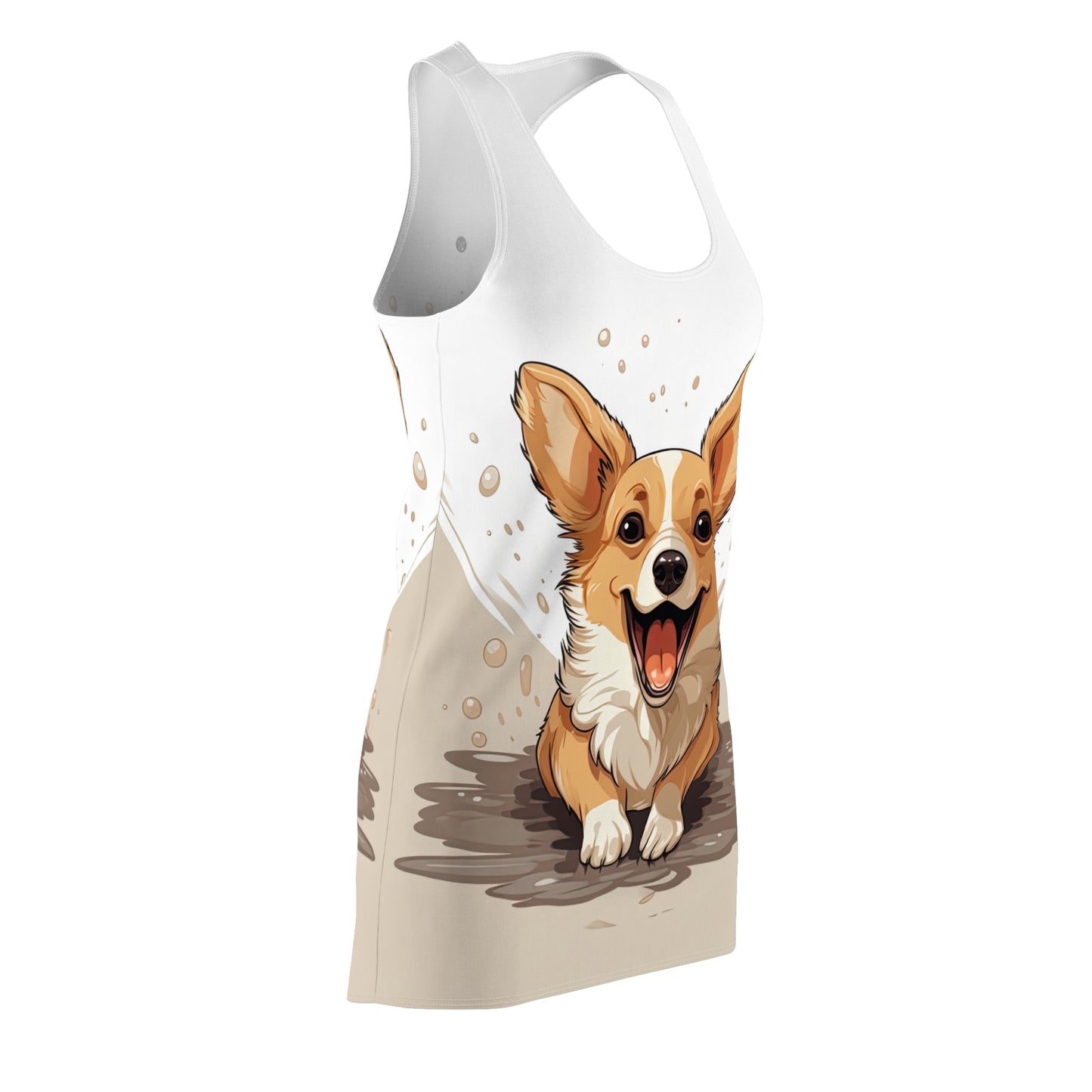 Corgi Cuteness - Racerback Dress