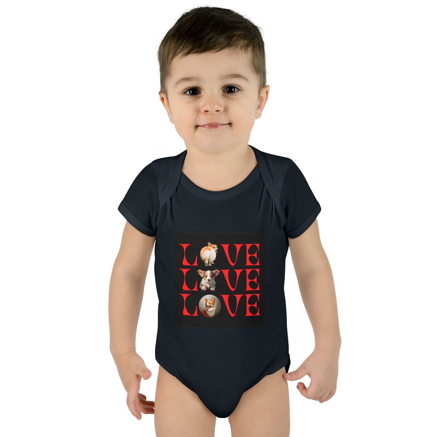 LOVE Infant Bodysuit