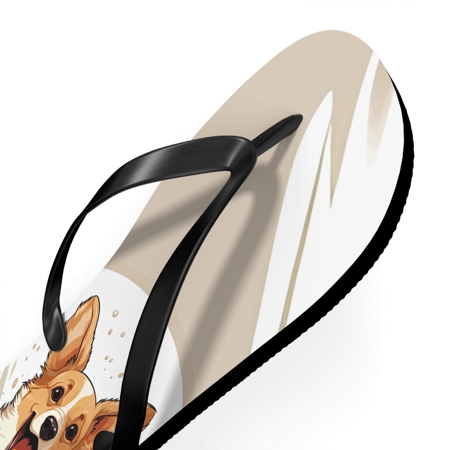Corgi Cuteness Flip-Flops