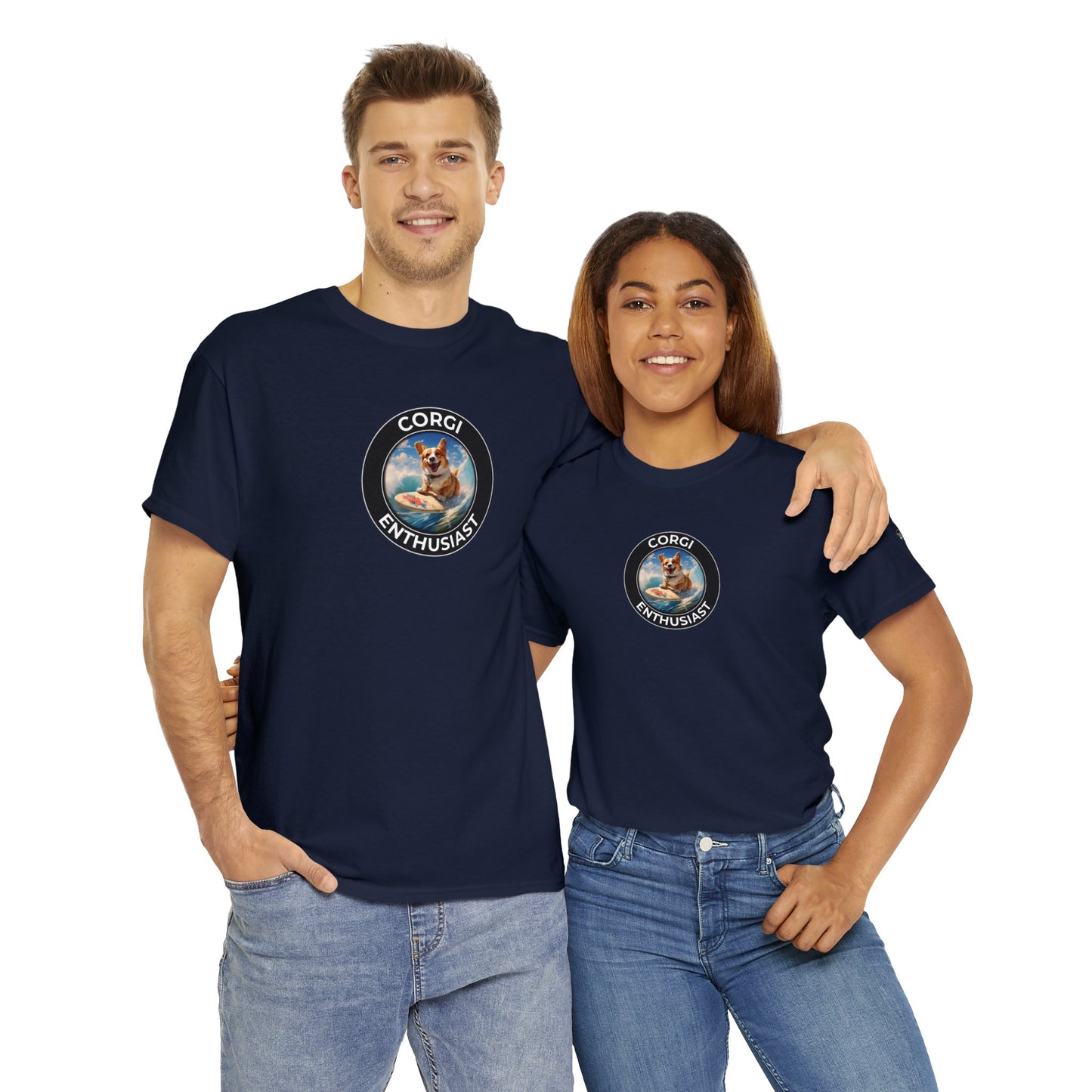 Corgi Enthusiast - Unisex Heavy Cotton Tee