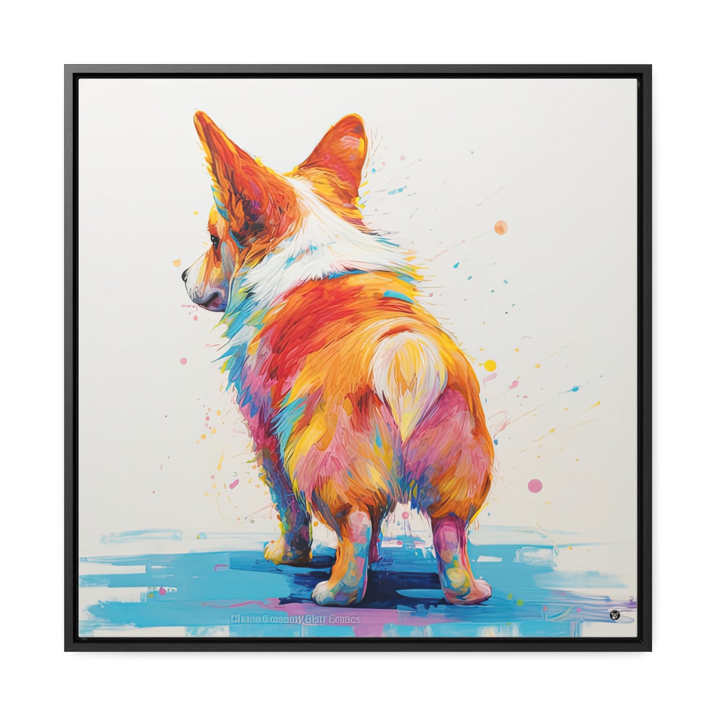 Rump Toast - Framed on Canvas
