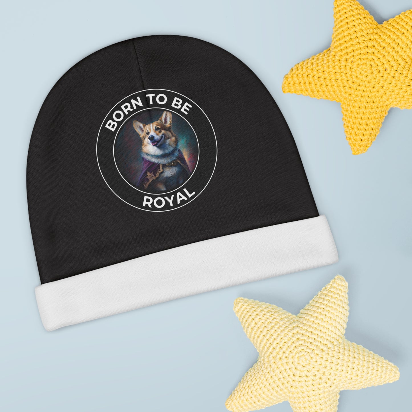 Born To Be Royal Baby Beanie