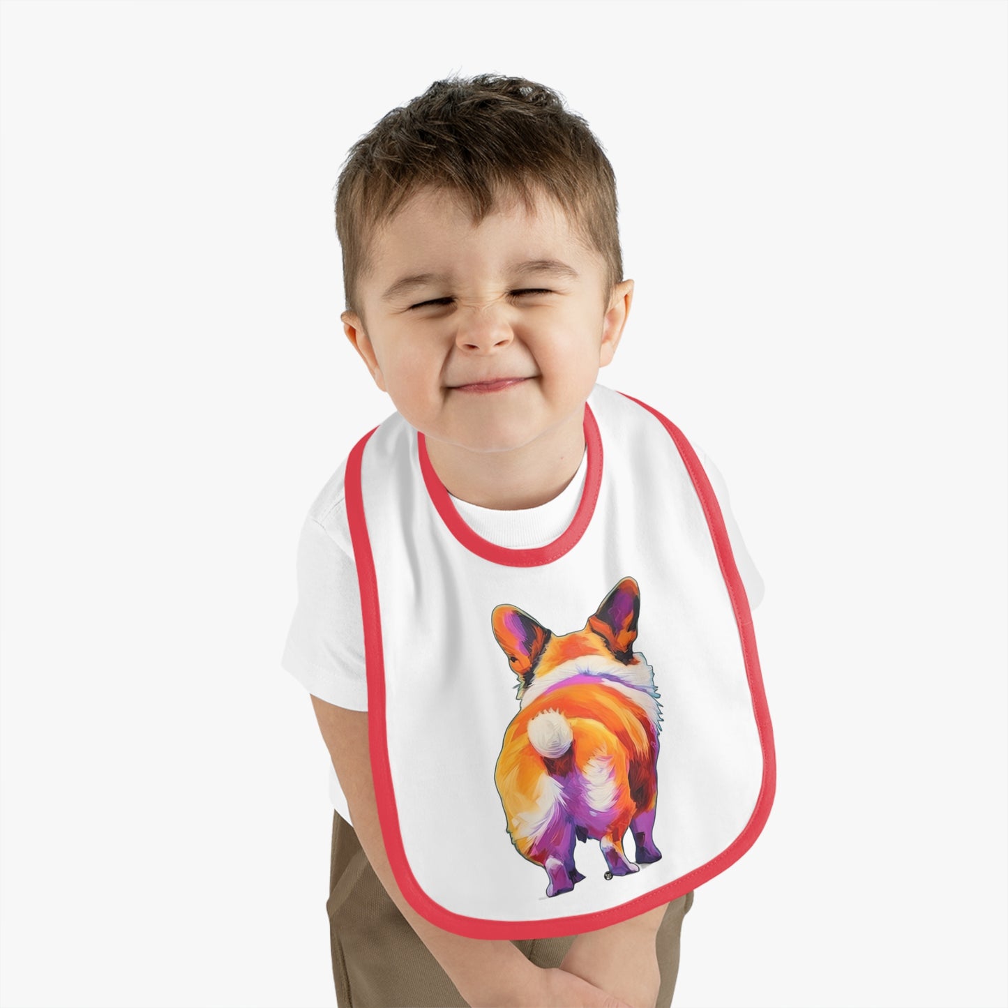 Corgi Butt - Baby Bib