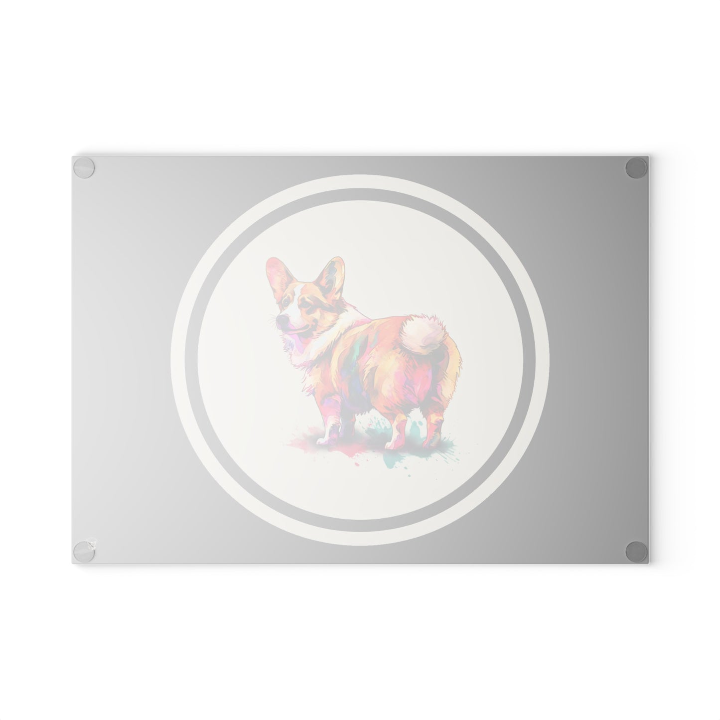 The Observer - Glass Cutting Board