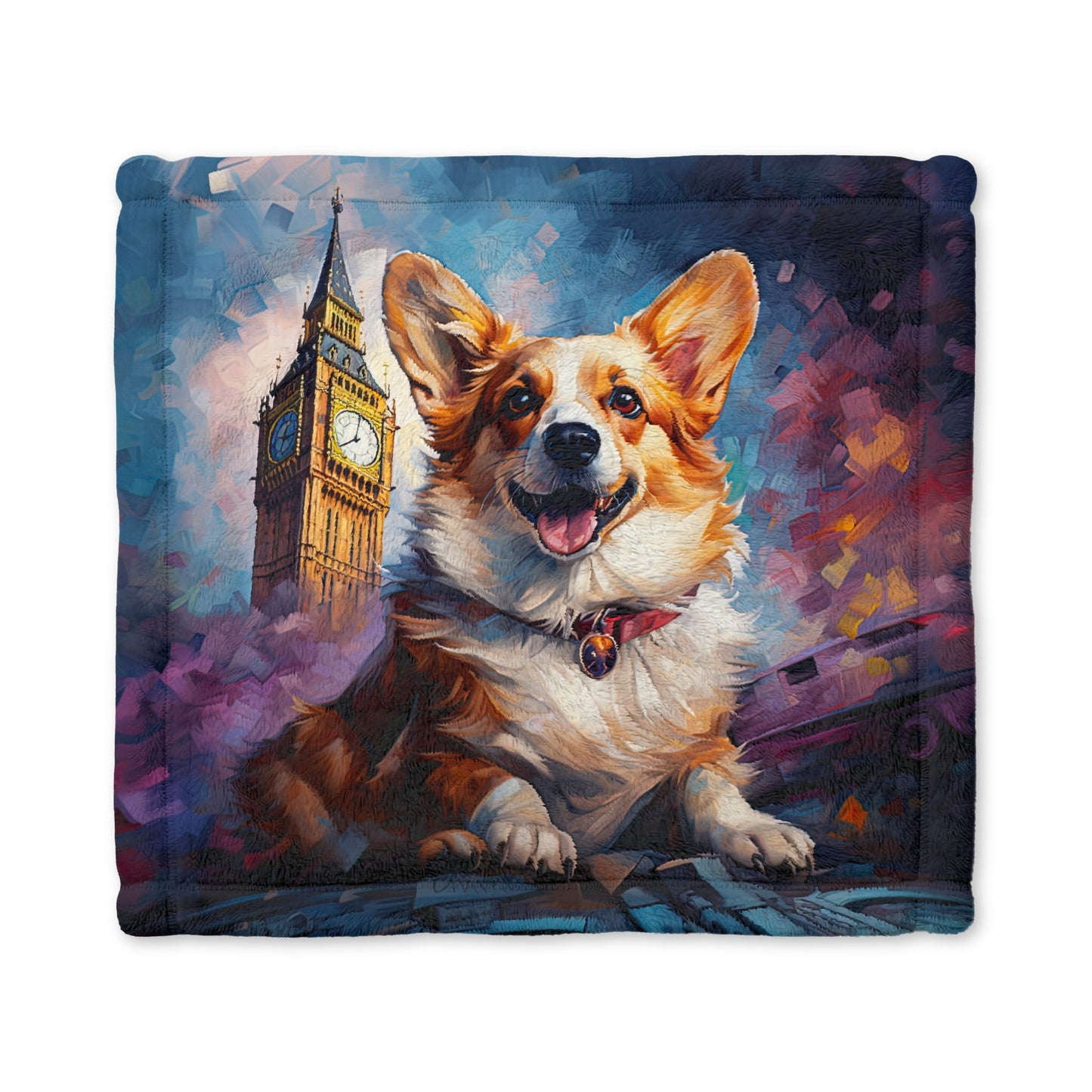 Corgi & Ben Cuddle Blanket
