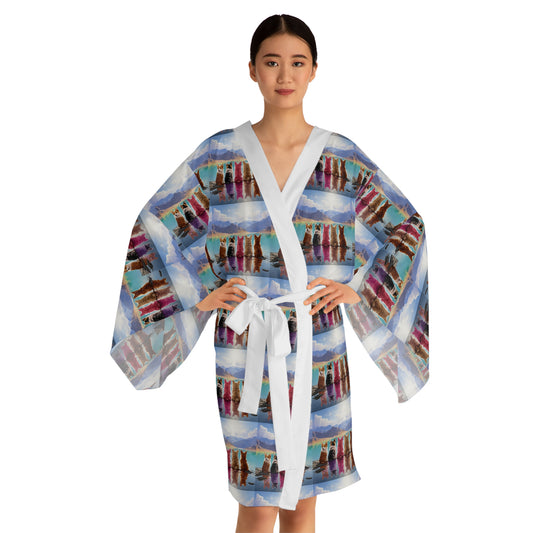 Corgi Lake - Kimono Robe