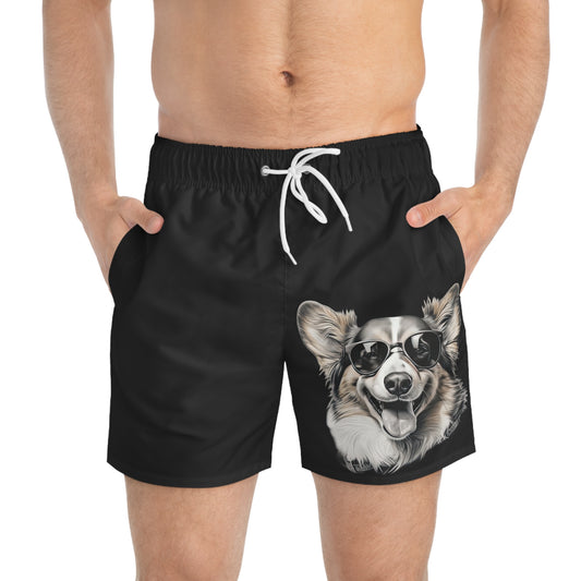 Corgi Cool - Swim Trunks