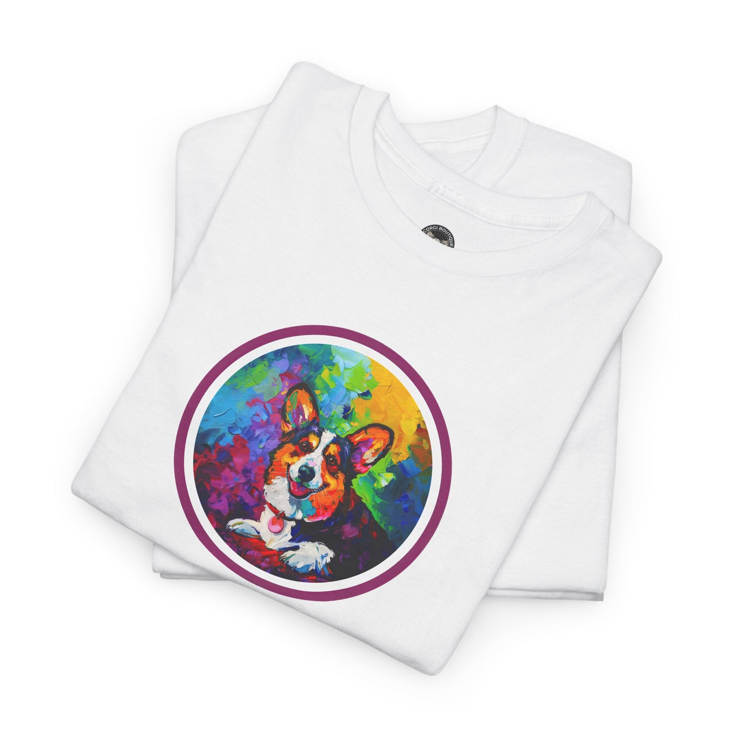 Colorful Cardigan - Unisex Heavy Cotton Tee