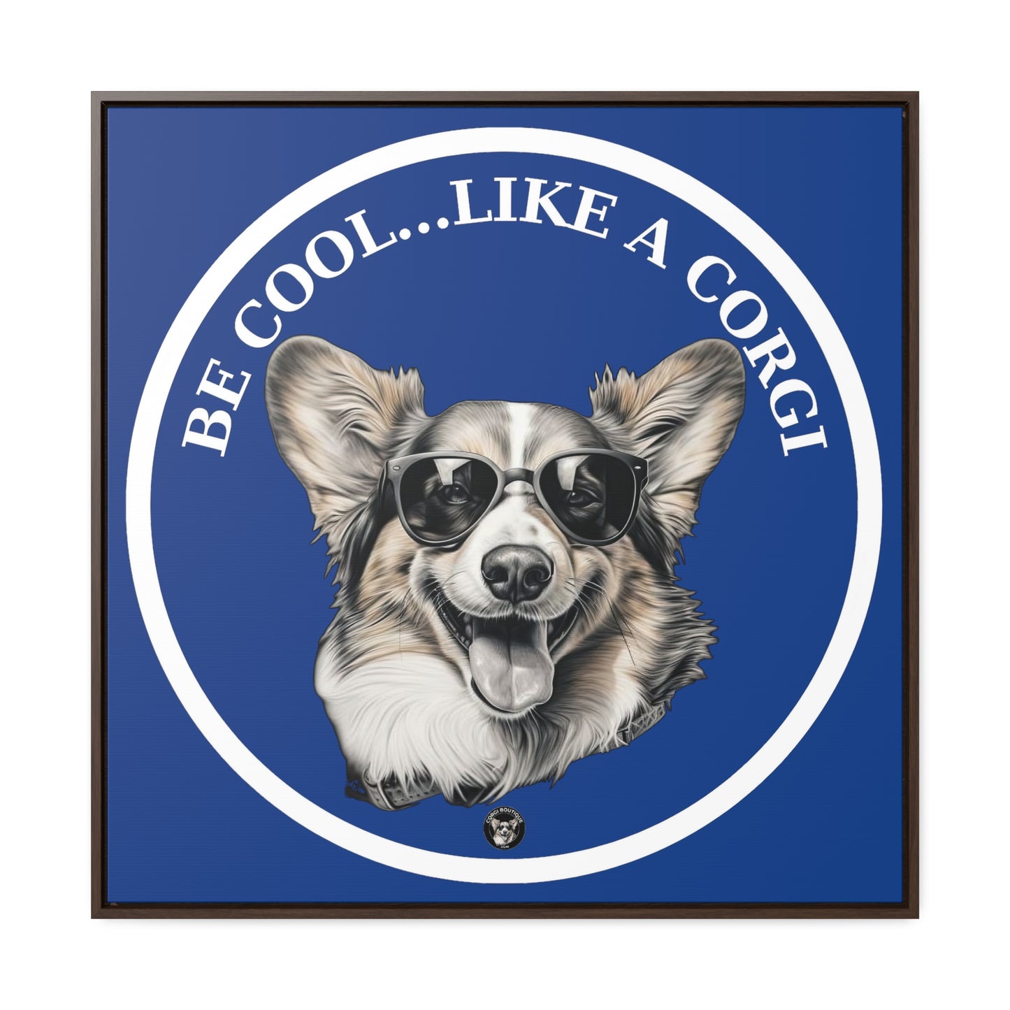 Be Cool - Framed on Canvas