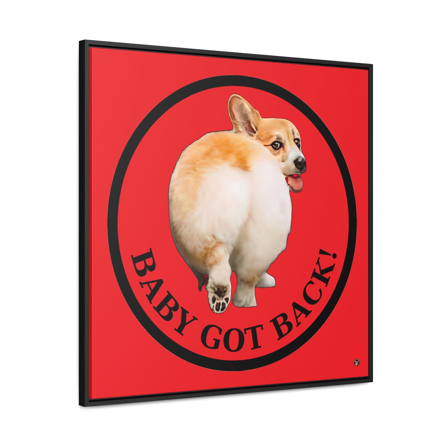 Baby Got Back - Framed on Canvas