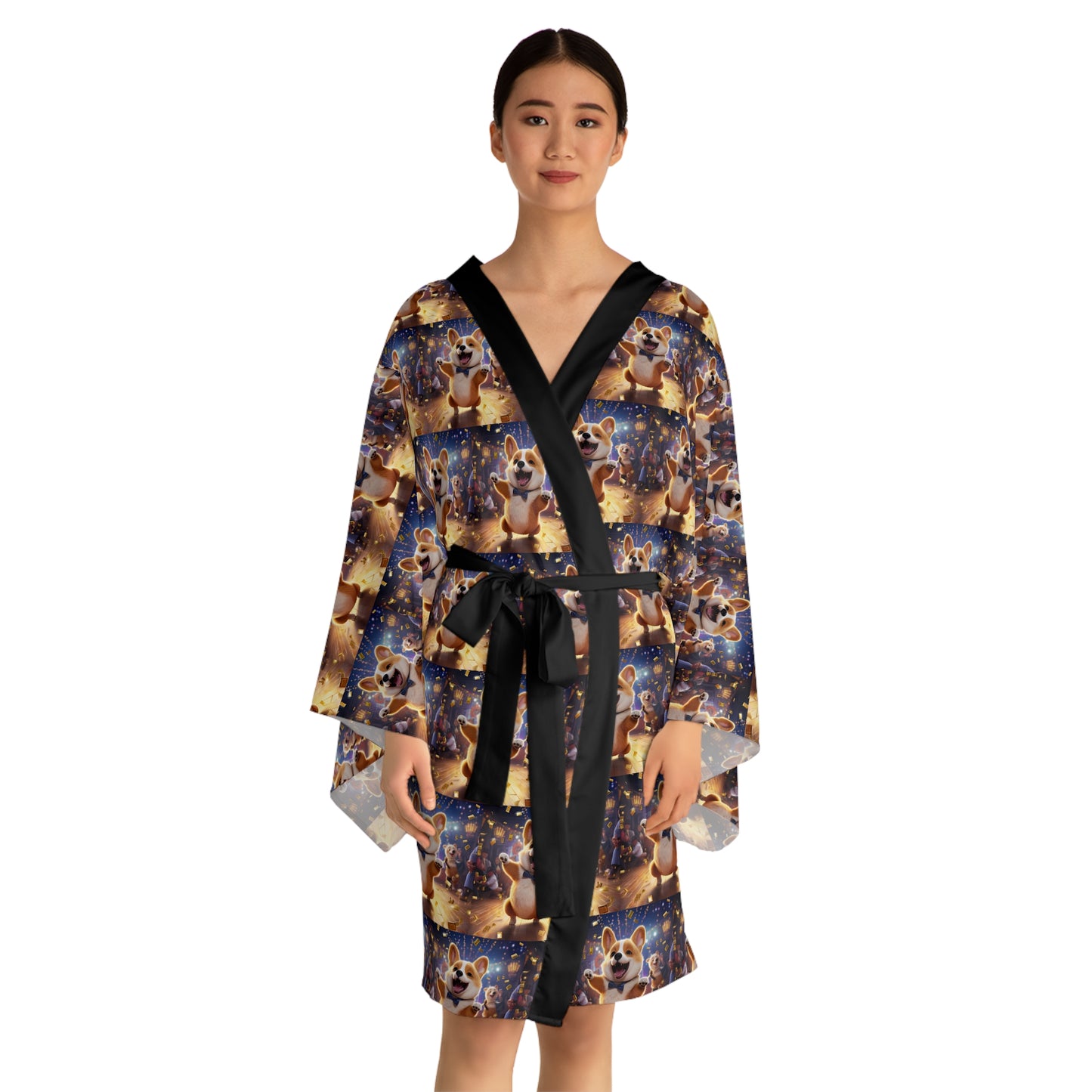 Boogaloo Corgi - Kimono Robe