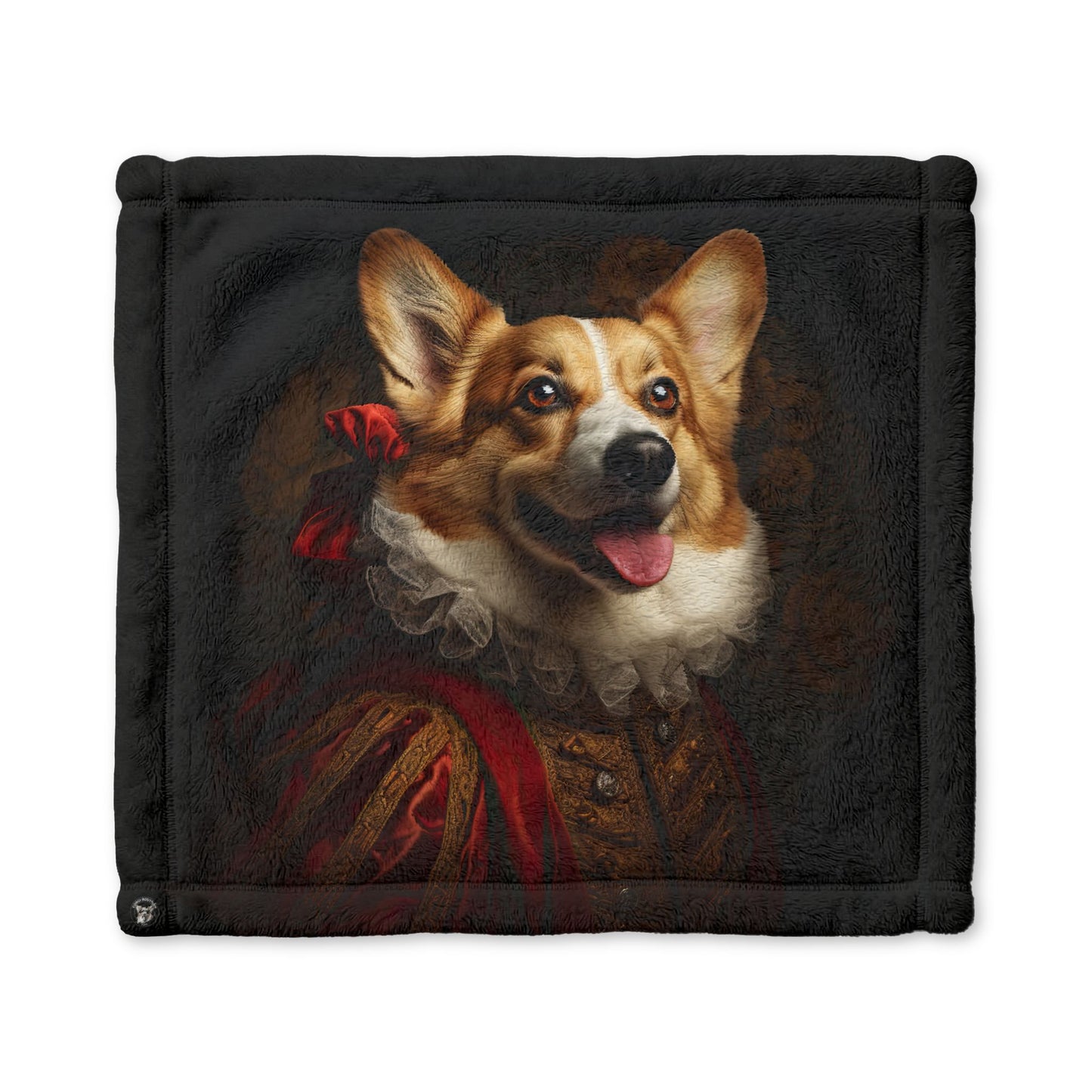 Renaissance Corgi Cuddle Blanket