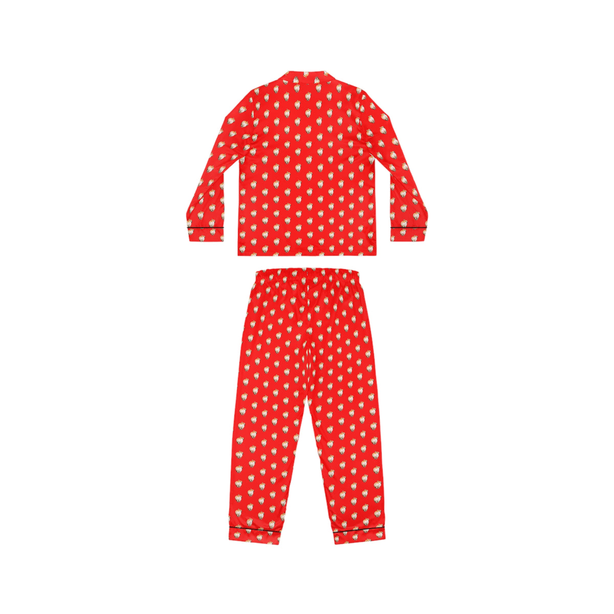Baby Got Back - Corgi Butt Strut Silky Red Pajamas