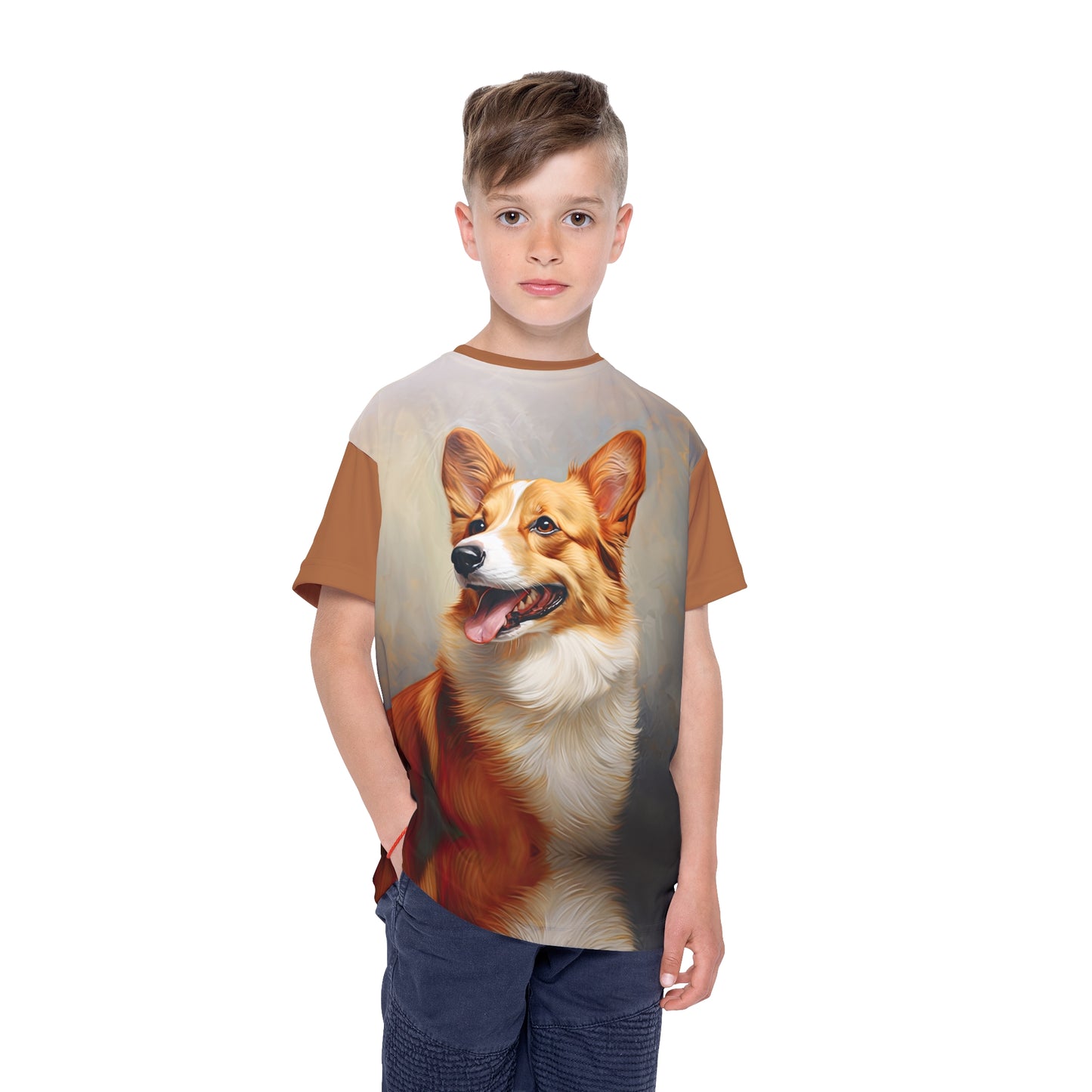 T-shirt de sport Pembroke Portrait pour enfant