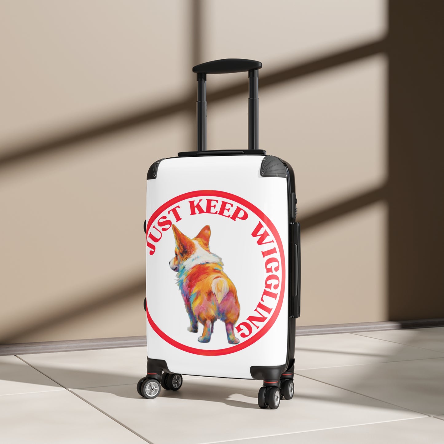 Just Keep Wiggling - Suitcase