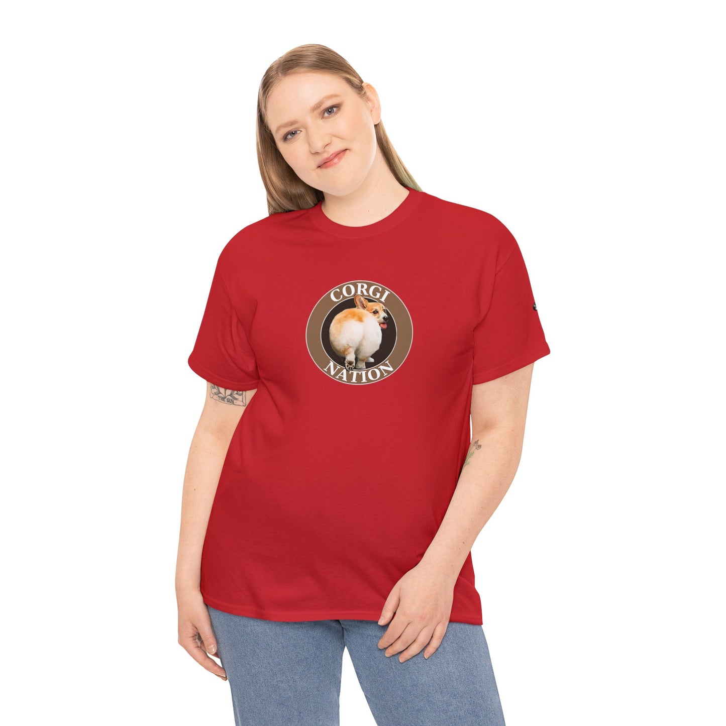 Corgi Nation - Unisex Heavy Cotton Tee