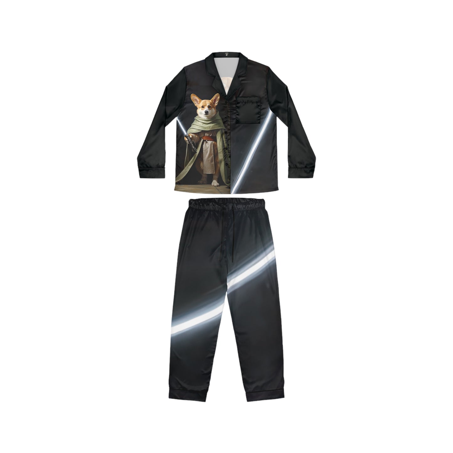Jedi Corgi Silky Pajamas