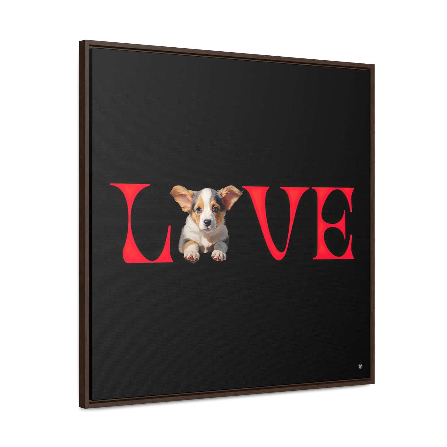 LOVE - Framed on Canvas