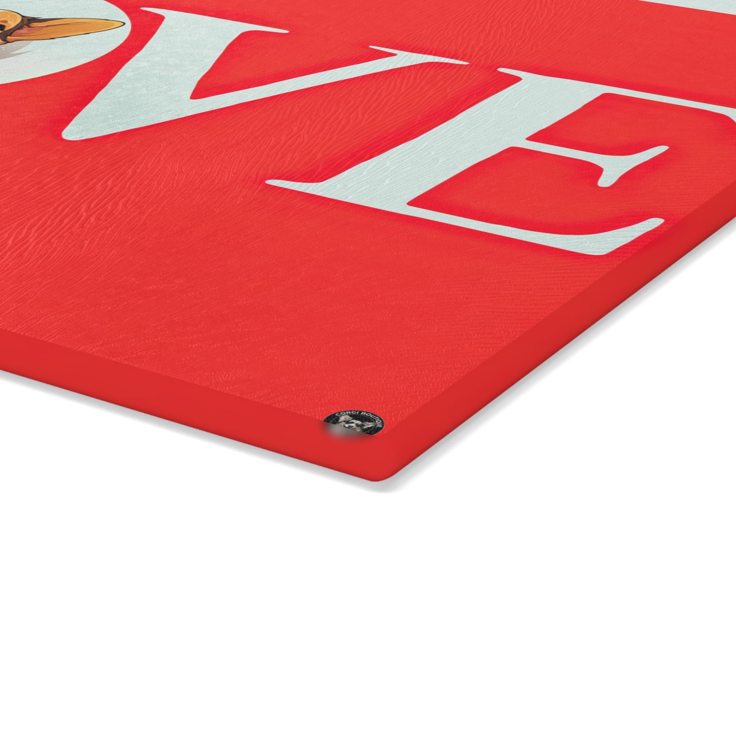 More Love - Glass Cutting Board