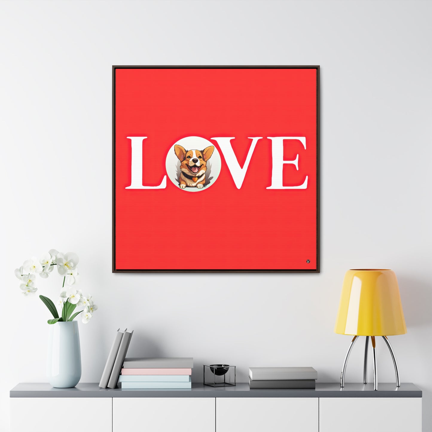 More Love - Framed on Canvas