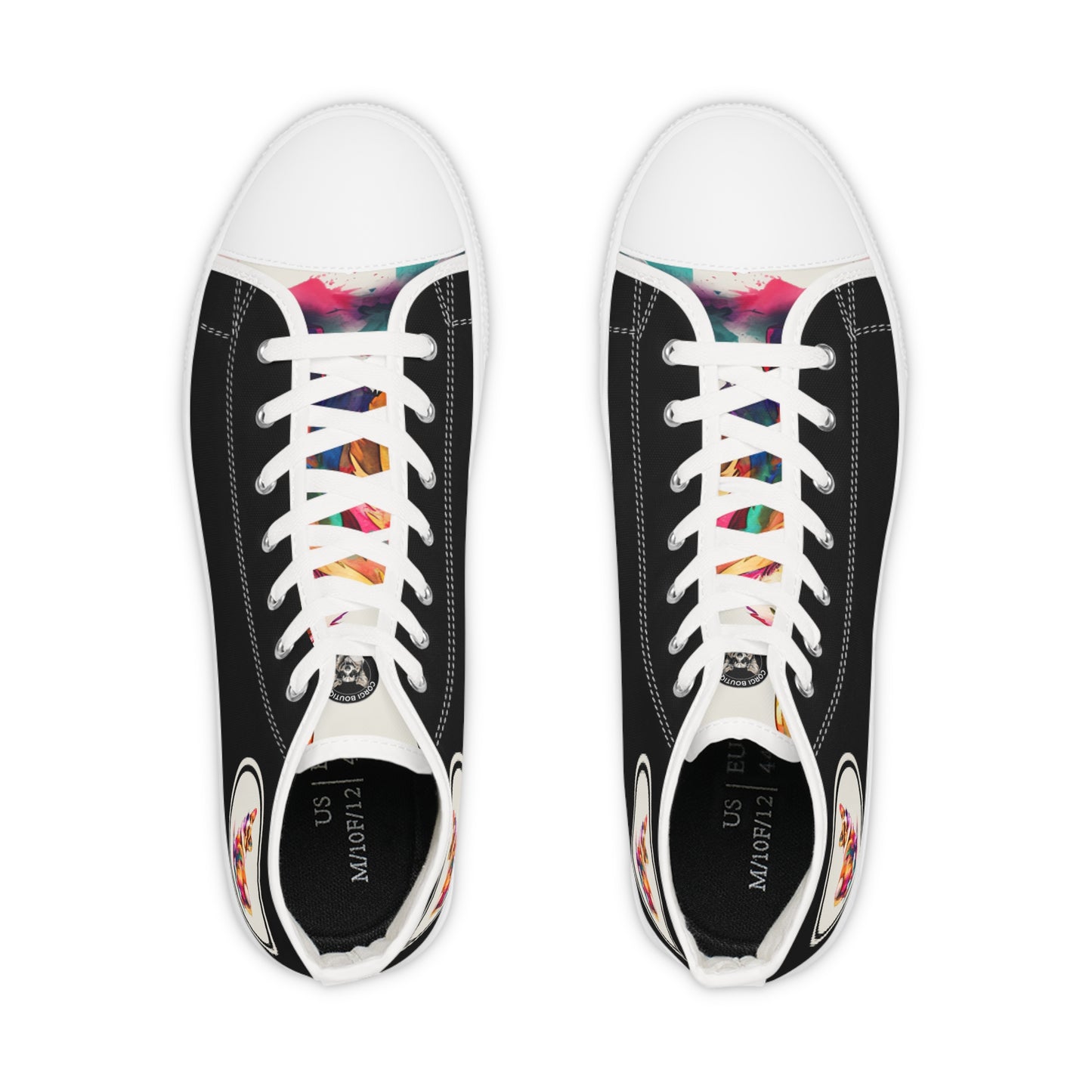 The Observer - Men's High Top Sneakers