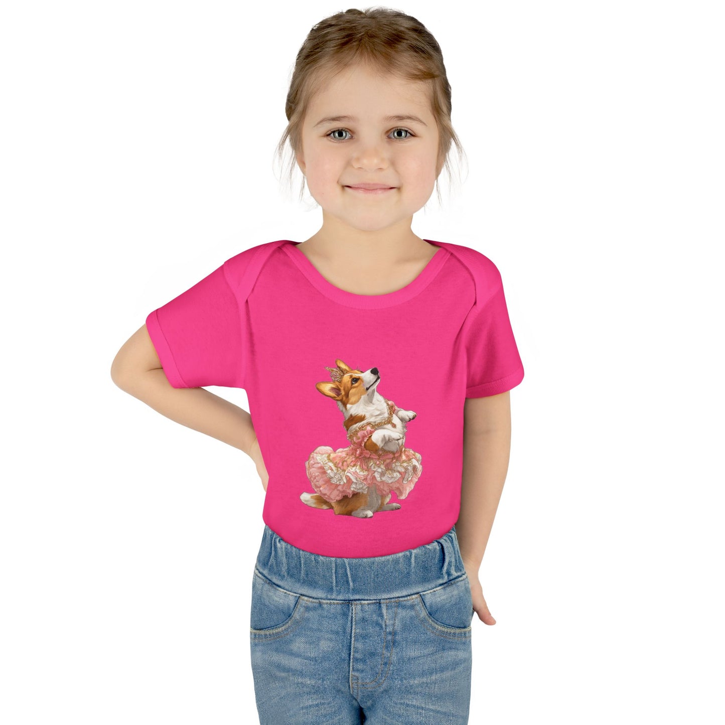 Princess Corgi Infant Bodysuit