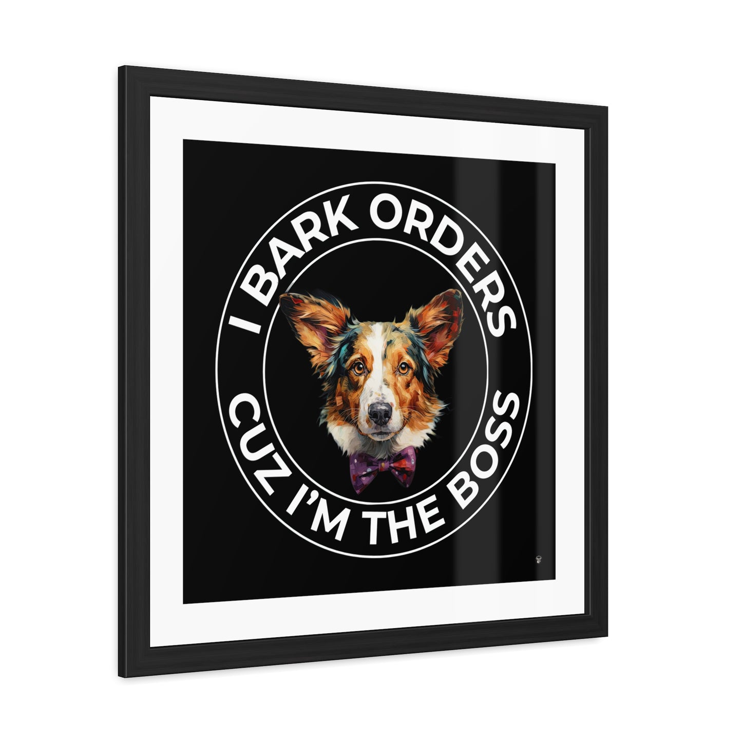 The Boss - Framed Print
