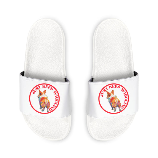 Just Keep Wiggling - Women's Slide Sandals