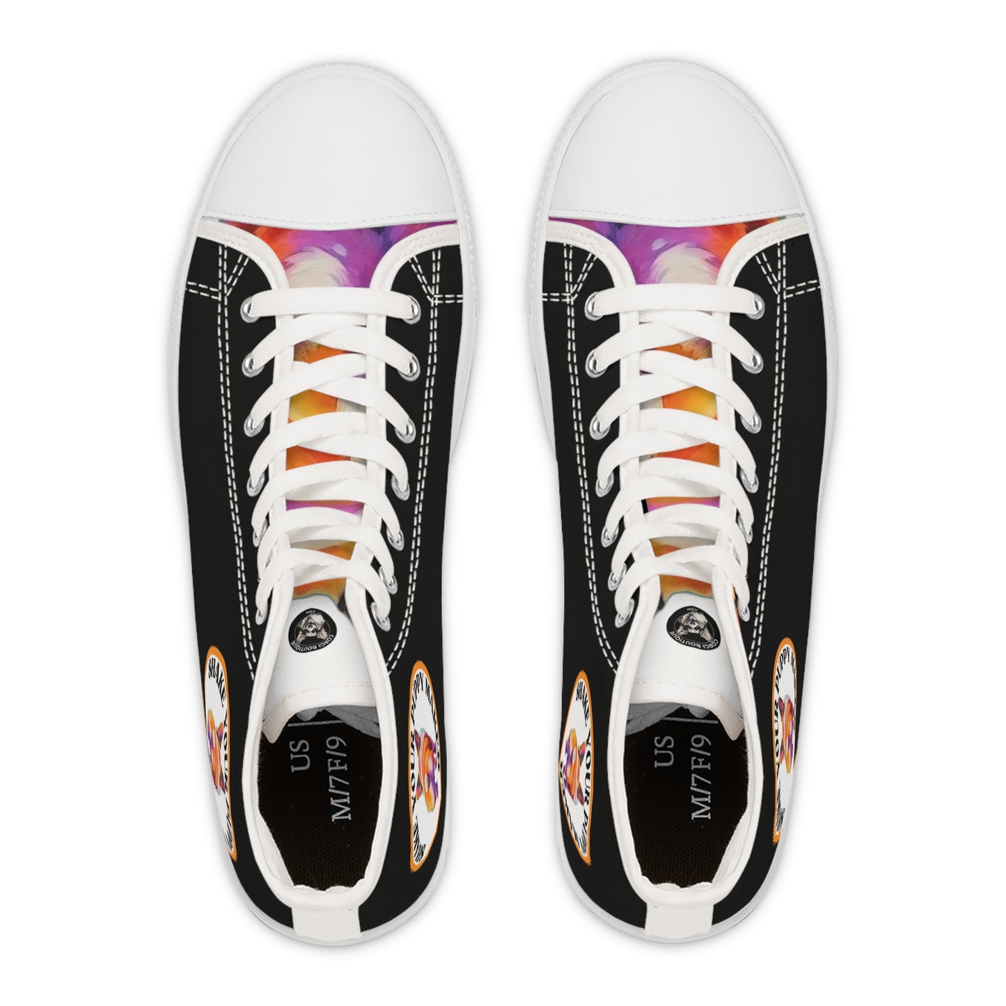 Shake Your Puppy Maker - Women's High Top Sneakers