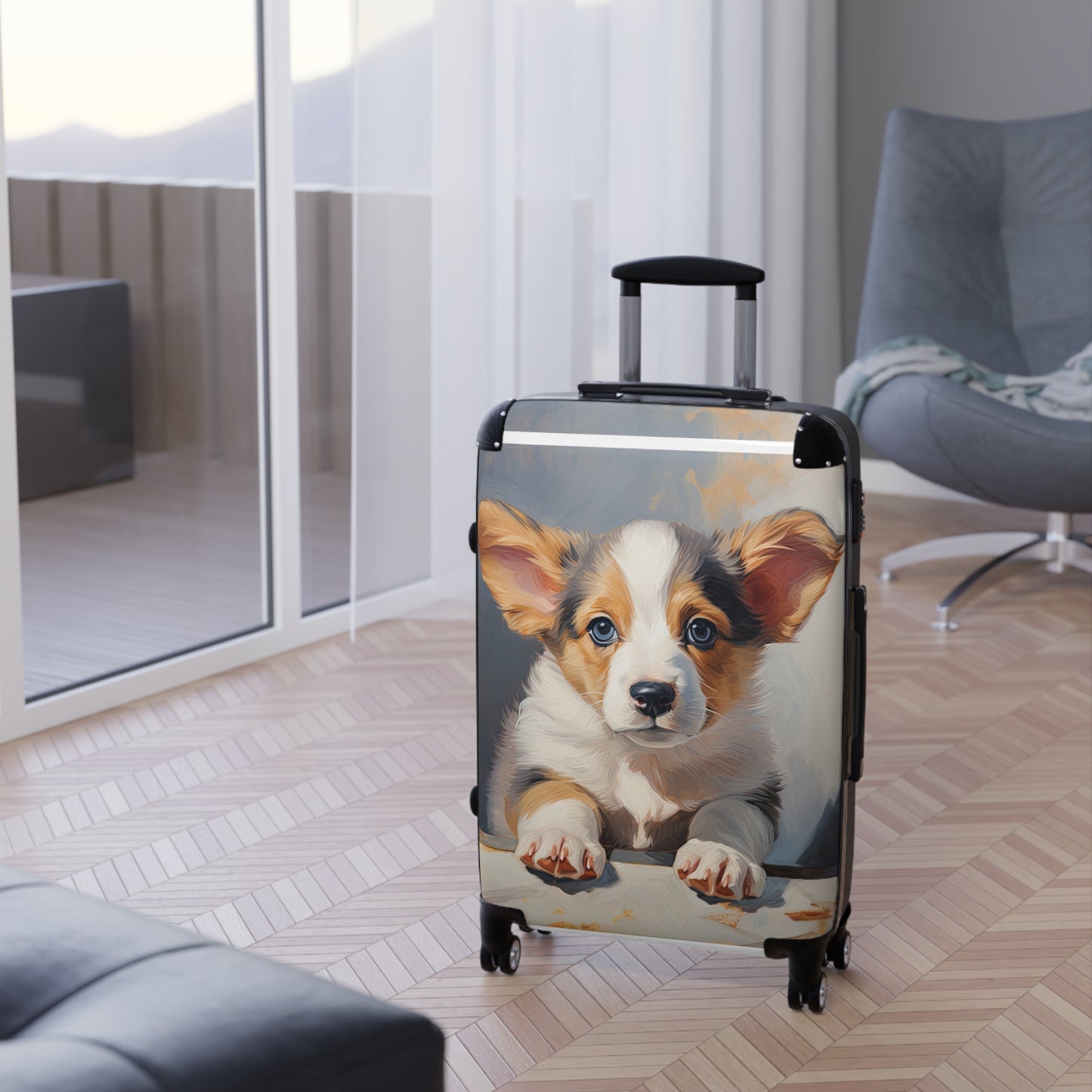 Puppy Portrait - Suitcase