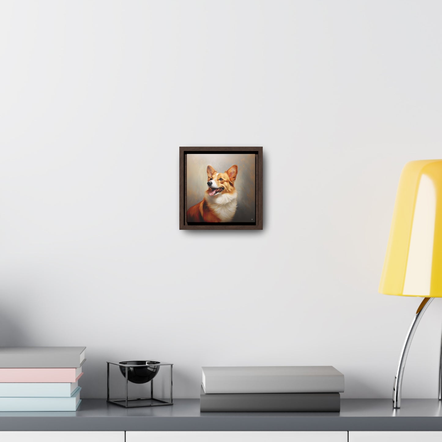 Pembroke Portrait - Framed on Canvas