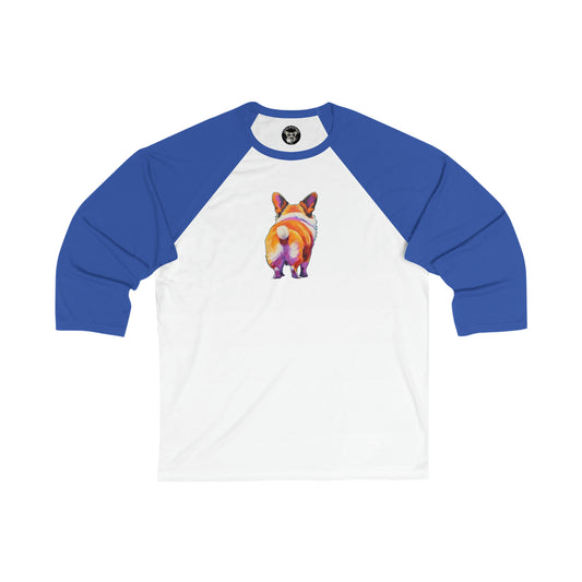 Corgi Butt - Baseball Shirt