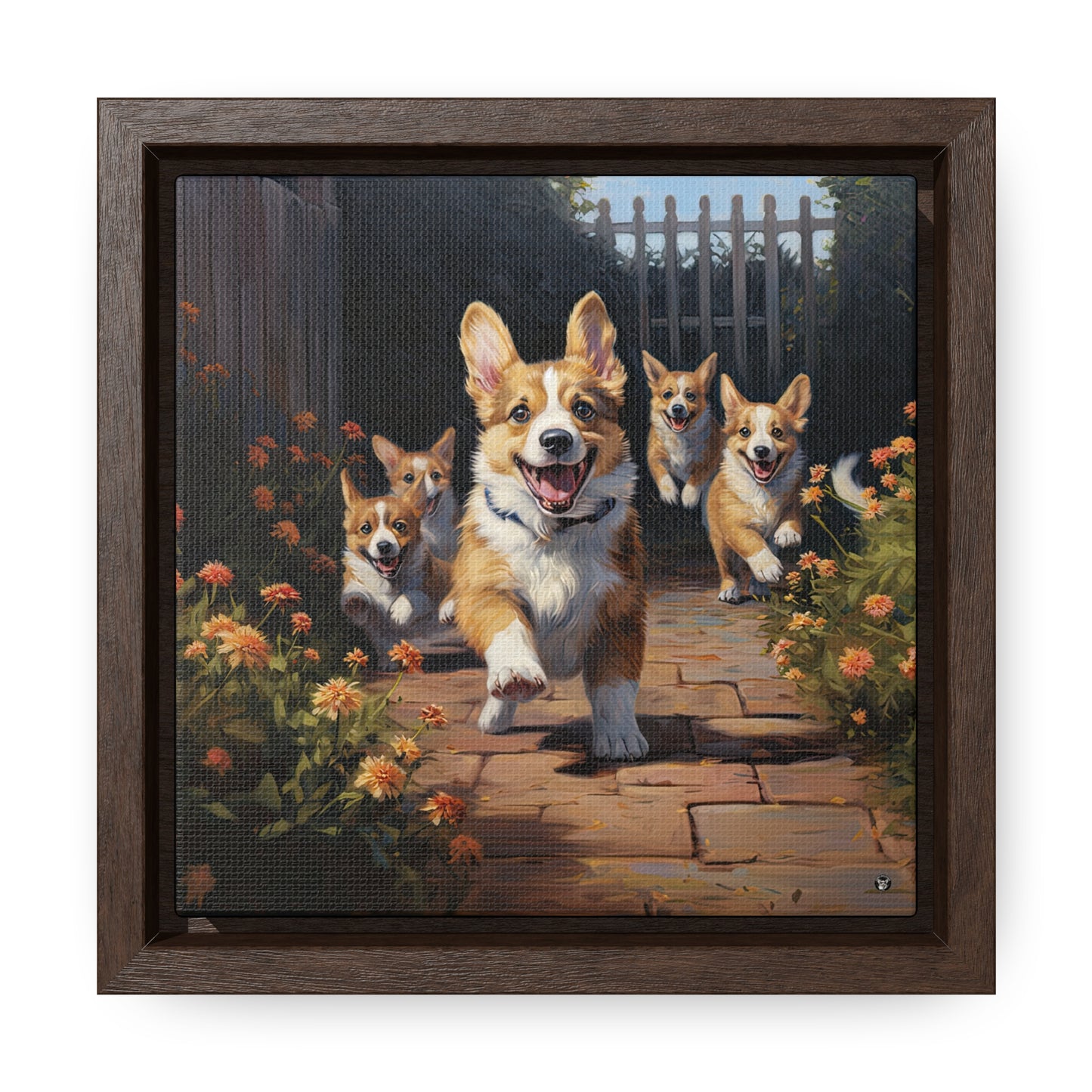 Welcome Home - Framed on Canvas