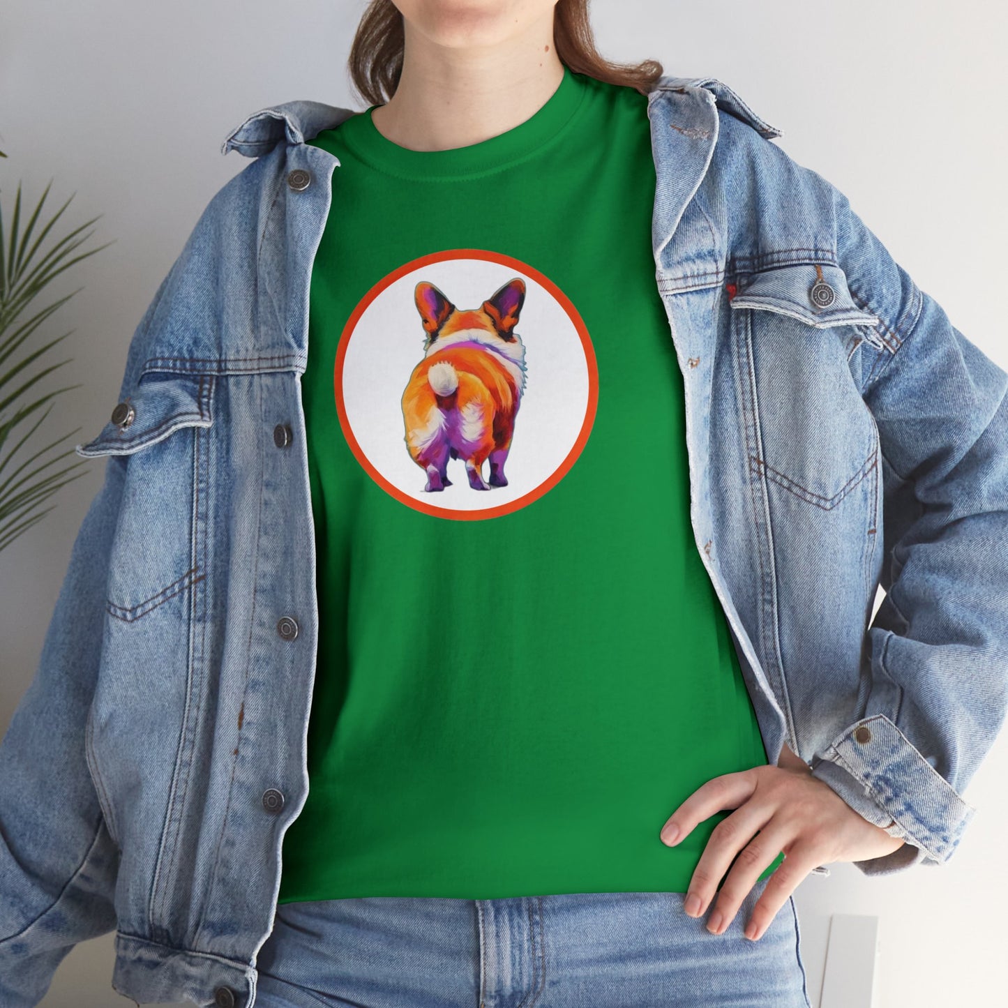 Corgi Butt - Unisex Heavy Cotton Tee