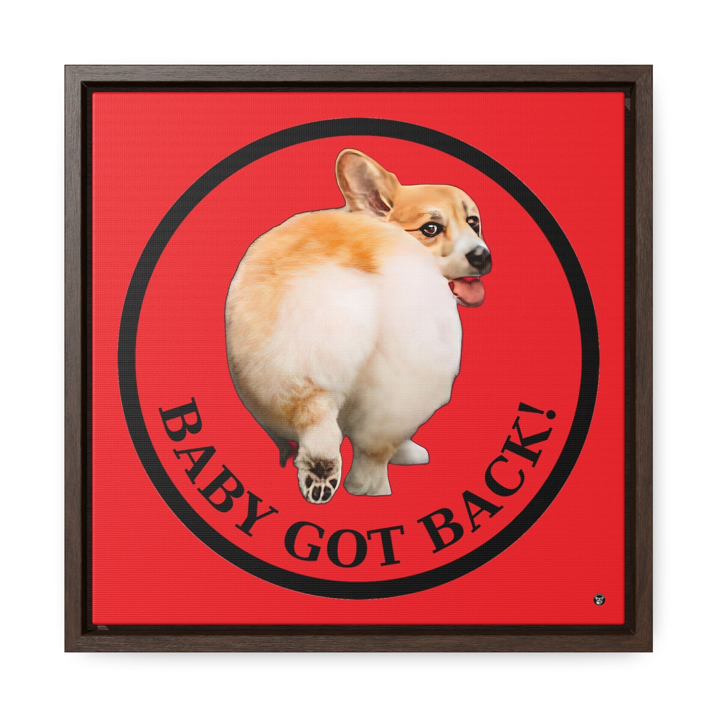 Baby Got Back - Framed on Canvas