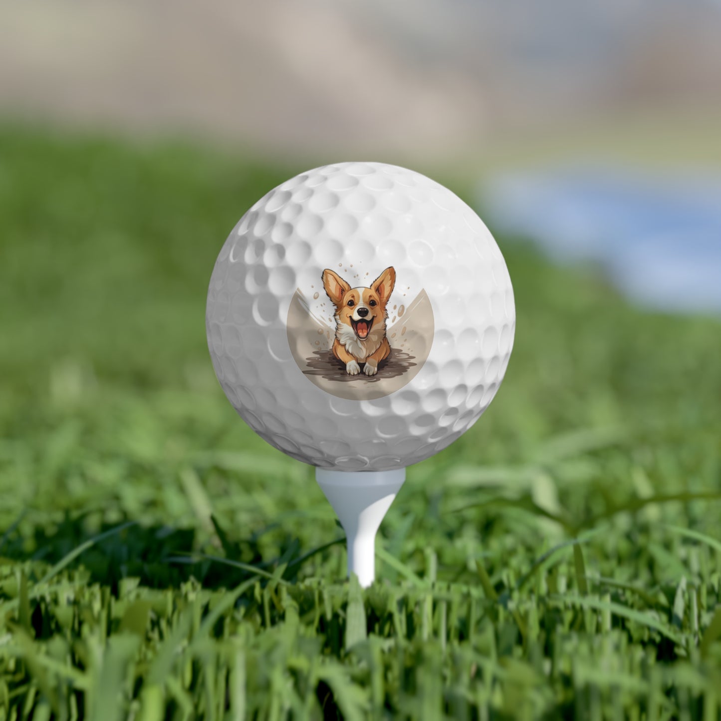 Corgi Cuteness - Golf Balls