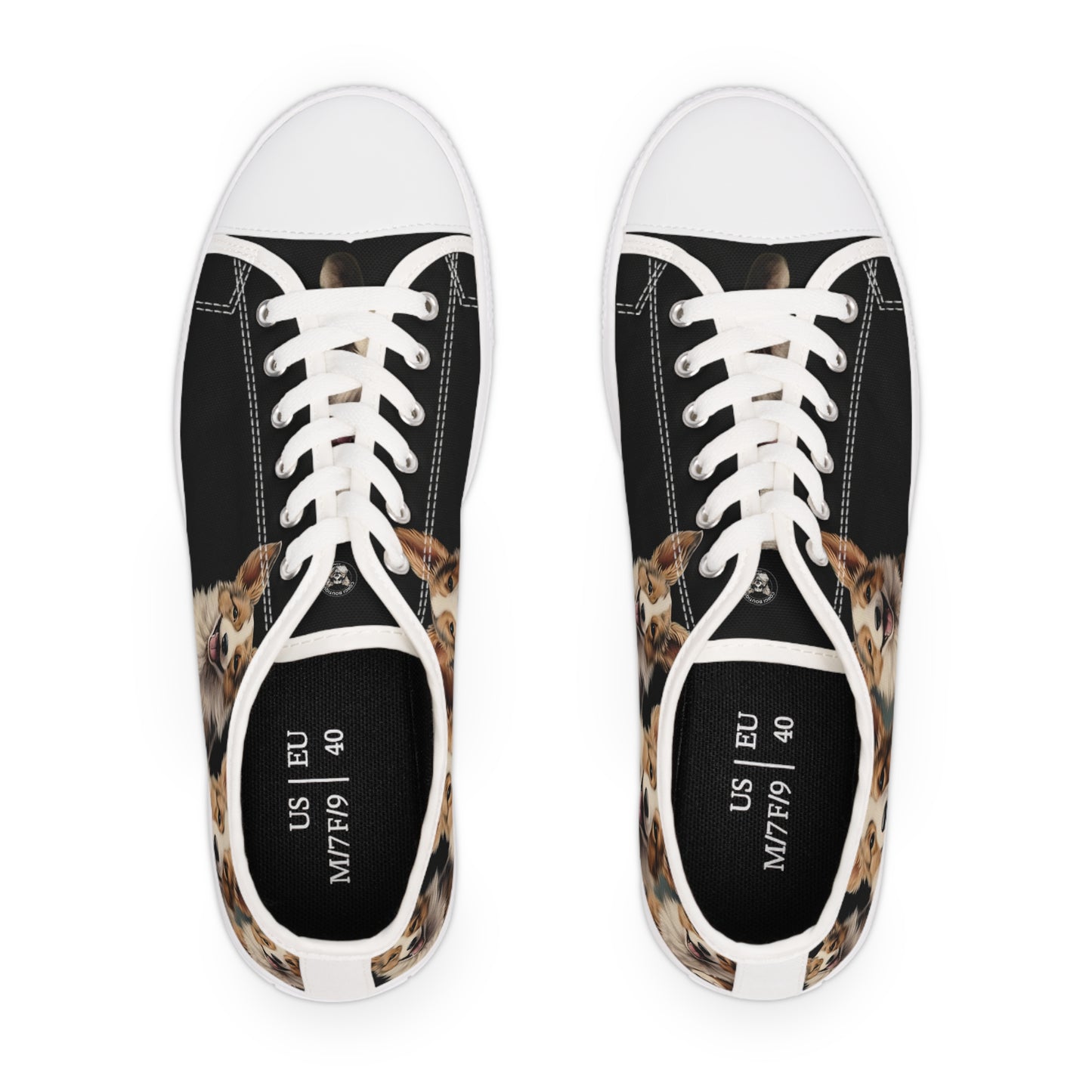 Corgi Crew - Women's Low Top Sneakers