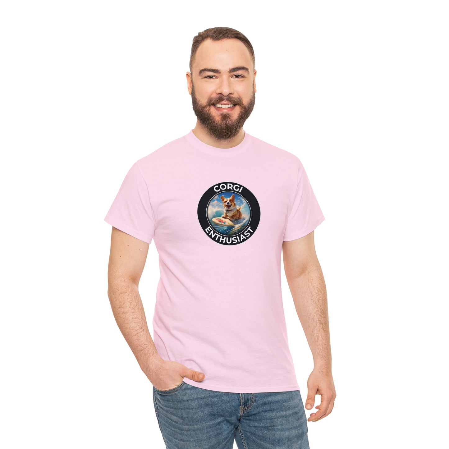 Corgi Enthusiast - Unisex Heavy Cotton Tee